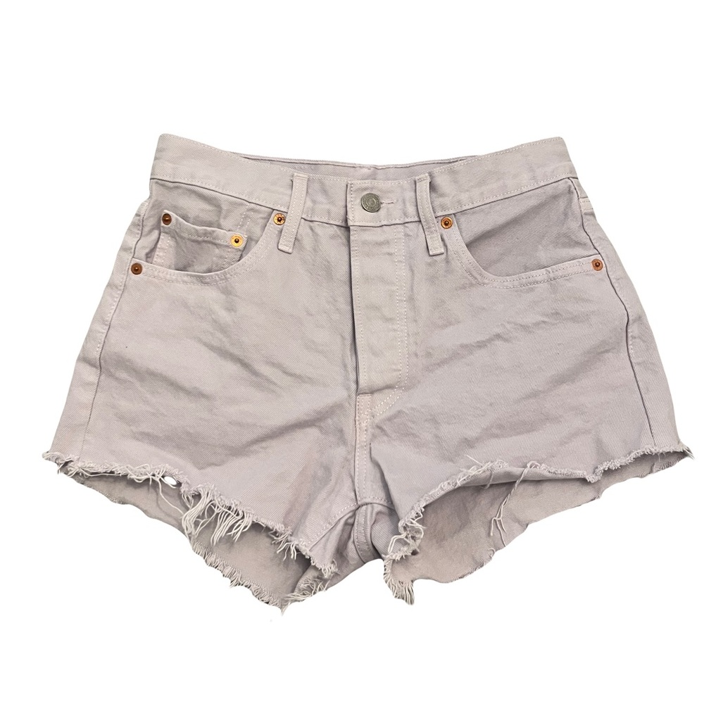 Levi's® Women's 501™ Original High-Rise Jean Shorts Washed Lilac